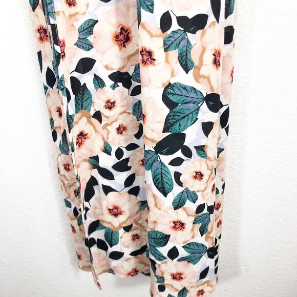 Show Me Your Mumu Heather Floral Halter Maxi Dress Small Steel Magnolia Wedding - Picture 10 of 14